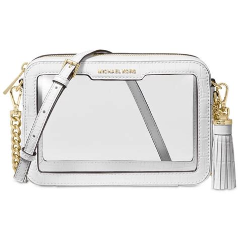 michael kors small crossbody bag|Michael Kors clear crossbody bag.